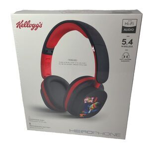Kellogg's Froot Loops Toucan Sam Red Black Headphones Brand New in Sealed Box